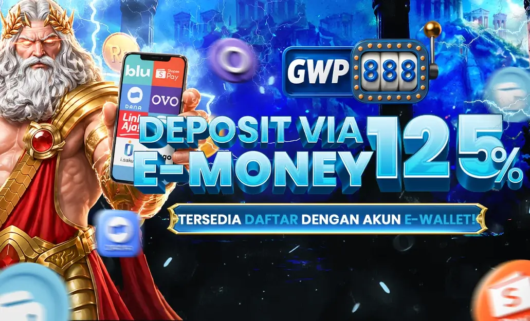 bonus deposit emoney 125% gwp888
